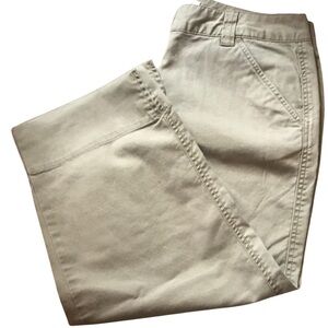 Talbots petites kacki capris